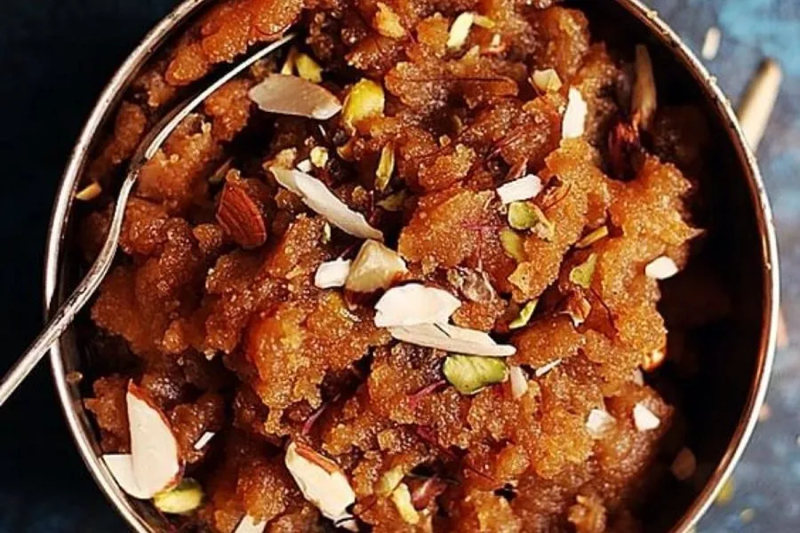  singhara halwa