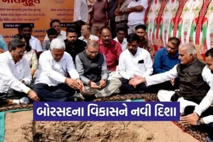 Borsad Development Works Foundation Laying Ceremony 1