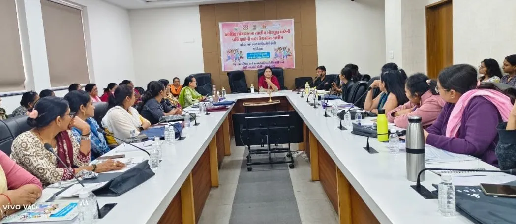 ગાંધીનગરમાં બાલિકા પંચાયતોને મજબૂત બનાવવા ત્રણ દિવસીય વિશેષ તાલીમ 3 Gandhinagar Balika Panchayat Training Program 1.jpeg