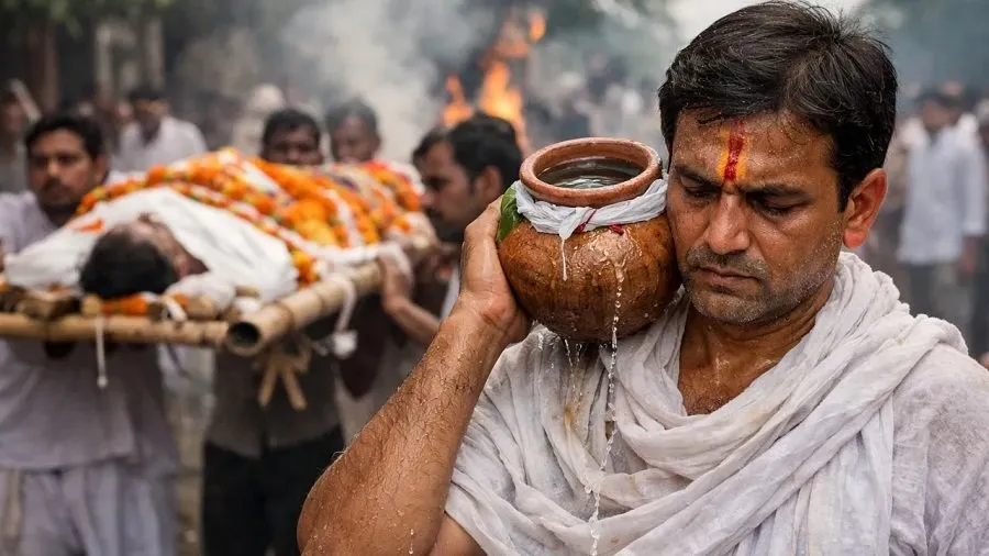રાત્રે અંતિમ સંસ્કાર કરવાથી આત્મા પર શું થાય છે અસર? ગરુડ પુરાણમાં છુપાયેલું છે મોટું રહસ્ય 3 Antim Sanskar
