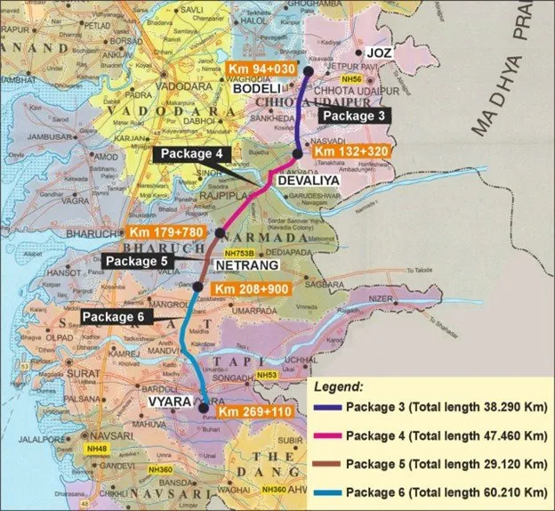 Gujarat Breaking ગુજરાતને મોટી ભેટ: કેબિનેટે NH-56 ના બે મોટા પ્રોજેક્ટ્સને આપી મંજૂરી, 4,583 કરોડના ખર્ચે બનશે ફોર-લેન હાઈવે 2 gujarat new road.jpg
