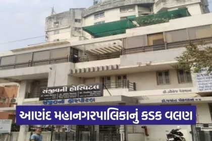 Anand Municipal Hospital Inspection Action 1