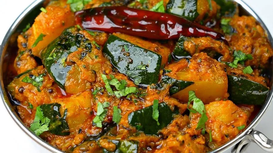 Spicy pumpkin curry
