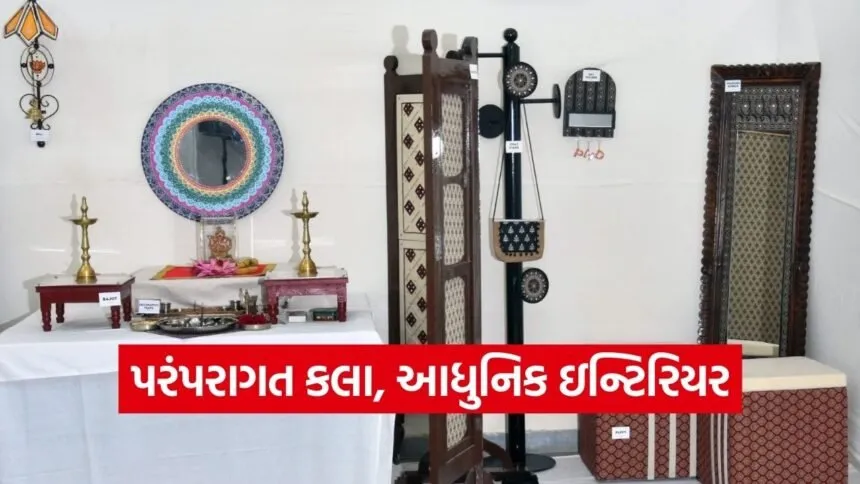 Gujarat Traditional Art Interior Design 1