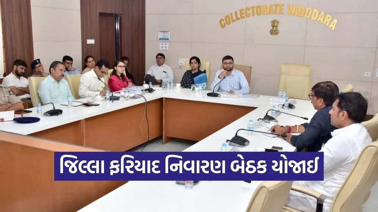 District Grievance Redressal Coordination Meeting Vadodara 1.jpg