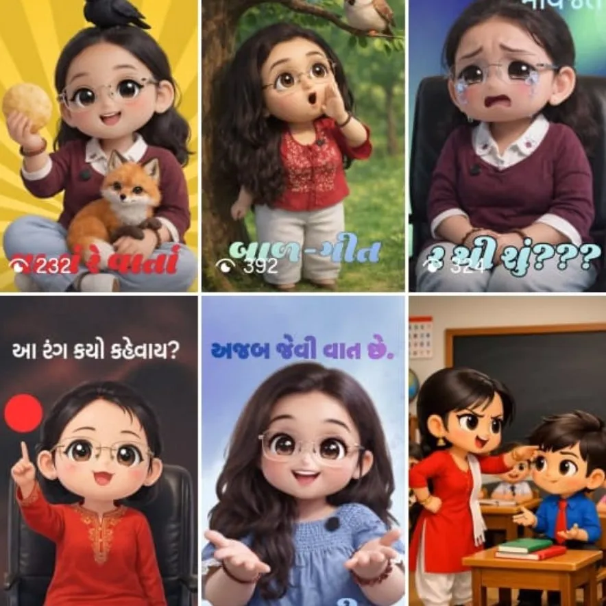 પાંચ દીકરીઓની શક્તિથી માતૃભાષા બચાવવાનું અભિયાન: GUJiPEDiA બની બાળકો માટે ગુજરાતી શીખવાની નવી દિશા 3 GUJiPEDiA Gujarati Language Startup 1.jpeg