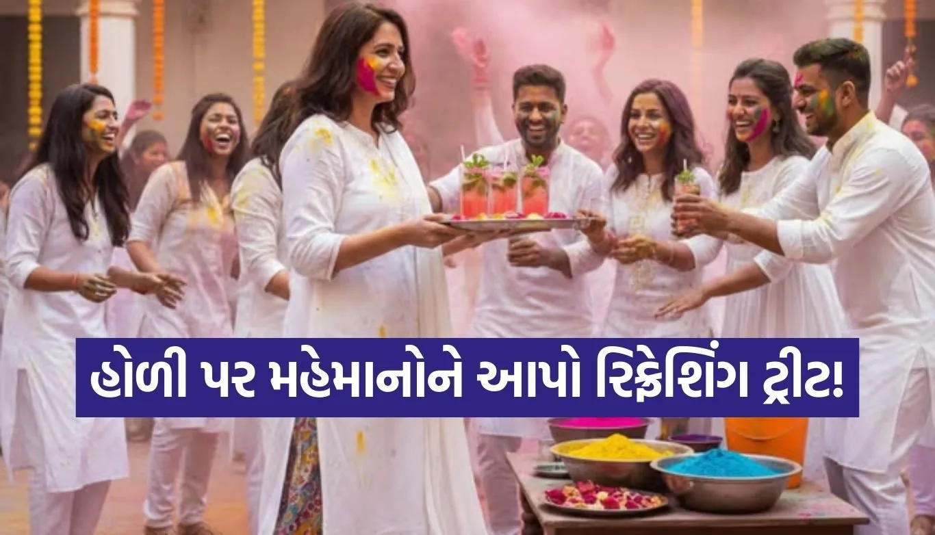 Holi Welcome Drinks