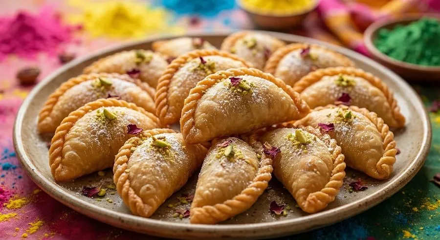 હોળી પર બનાવો સ્પેશિયલ માવા ગુજિયા, મોઢામાં મૂકતા જ ઓગળી જશે! 2 gujiya.jpg