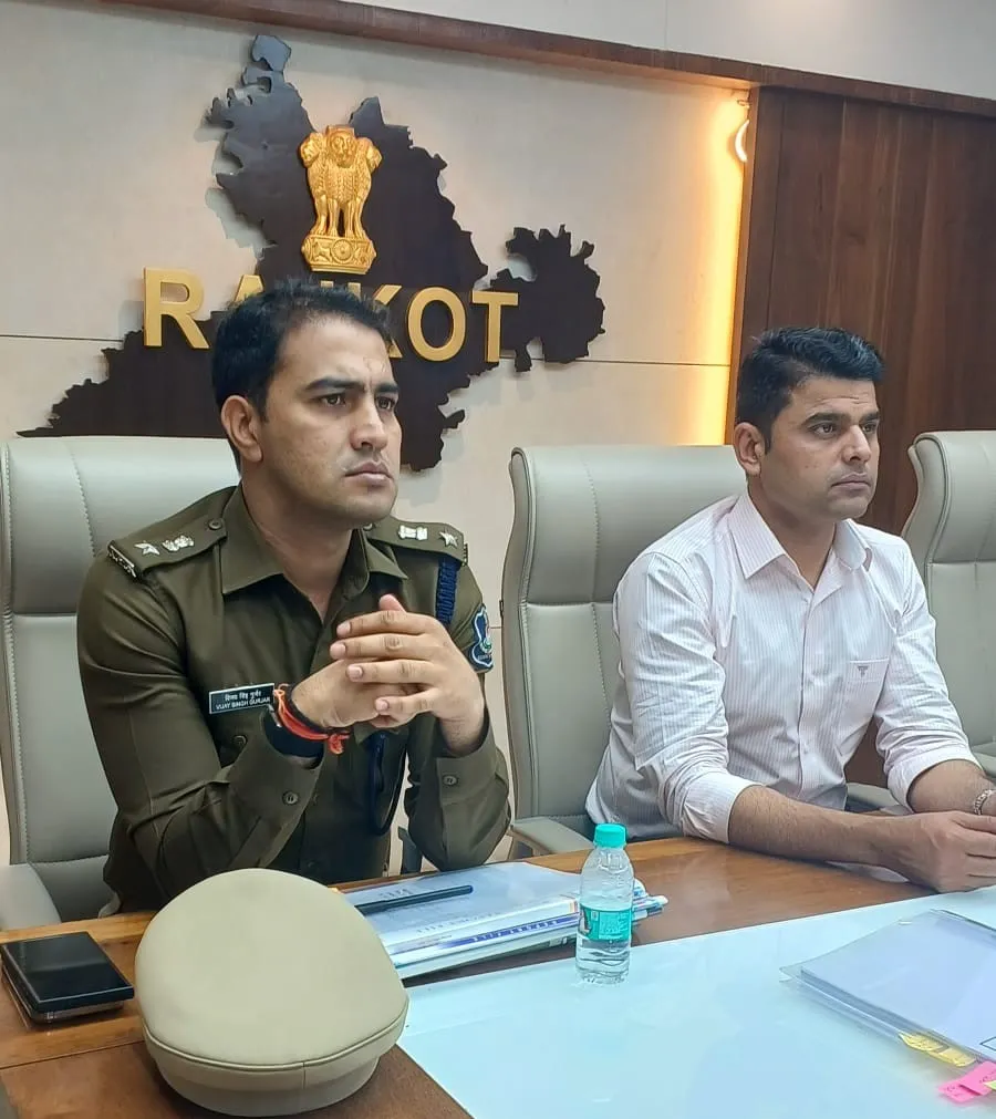 રાજકોટ જિલ્લામાં નાર્કો કો-ઓર્ડીનેશન સેન્ટરની બેઠક, કલેક્ટર ડો. ઓમ પ્રકાશે ડ્રગ્સ વિરોધી કડક કાર્યવાહી માટે આપ્યા નિર્દેશ 2 Rajkot Narco Coordination Meeting 2026.png