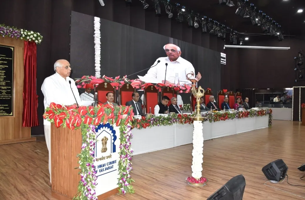 ગુજરાત હાઇકોર્ટ આર્બિટ્રેશન સેન્ટરના અદ્યતન ભવનનો શિલાન્યાસ: ન્યાય ક્ષેત્રે નવી દિશાની શરૂઆત 4 Gujarat High Court Arbitration Center Inauguration 2026 1.jpeg