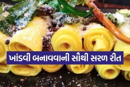 Gujarati Khandvi recipe