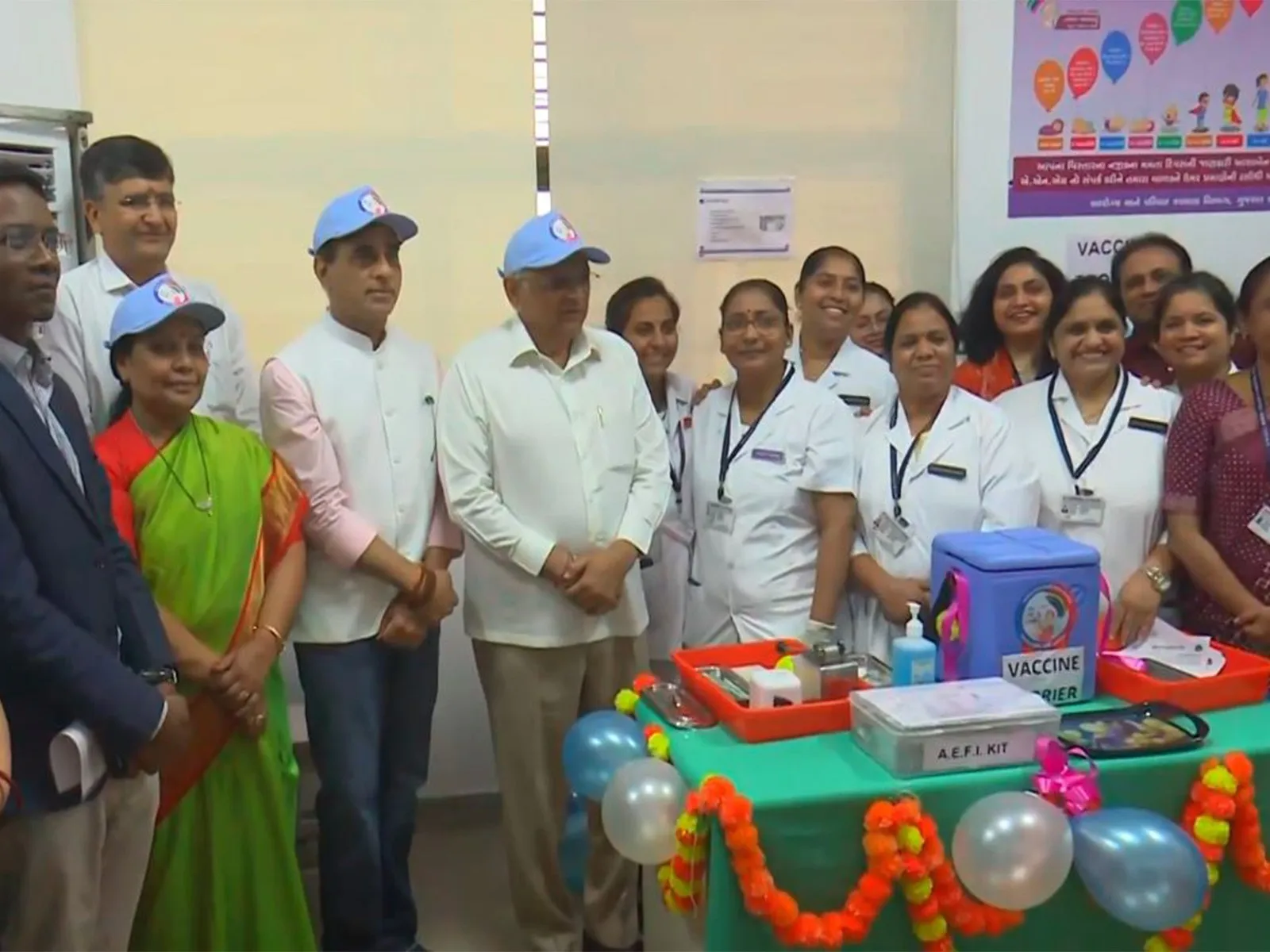 વડાપ્રધાન નરેન્દ્રભાઈ મોદીએ શરૂ કરેલા HPV રસીકરણ અભિયાનને ગુજરાતમાં મુખ્યમંત્રી ભૂપેન્દ્ર પટેલે આપ્યો પ્રારંભ, દીકરીઓને સર્વાઇકલ કેન્સર સામે રક્ષણ 3 Gujarat HPV Vaccination Campaign Cervical Cancer Prevention 1.png