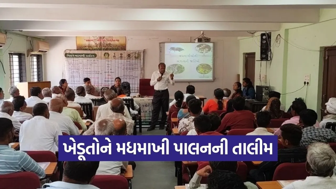 Gandhinagar Beekeeping Training Farmers 1.jpg