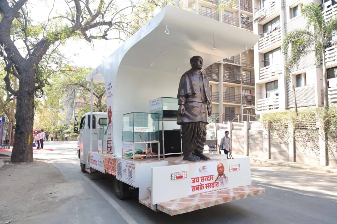 અમદાવાદથી સરદાર એકતા યાત્રાને પ્રસ્થાન, મુખ્યમંત્રી ભૂપેન્દ્ર પટેલે સરદાર પટેલની 150મી જયંતી નિમિત્તે એકતા અને સ્વદેશીનો સંદેશ આપ્યો 4 Sardar Ekta Yatra Ahmedabad Bhupendra Patel 3.png