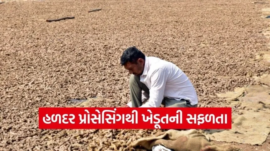 Vadodara Smart Farmer Turmeric Value Addition 1