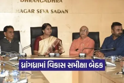Dhrangadhra Development Review Meeting