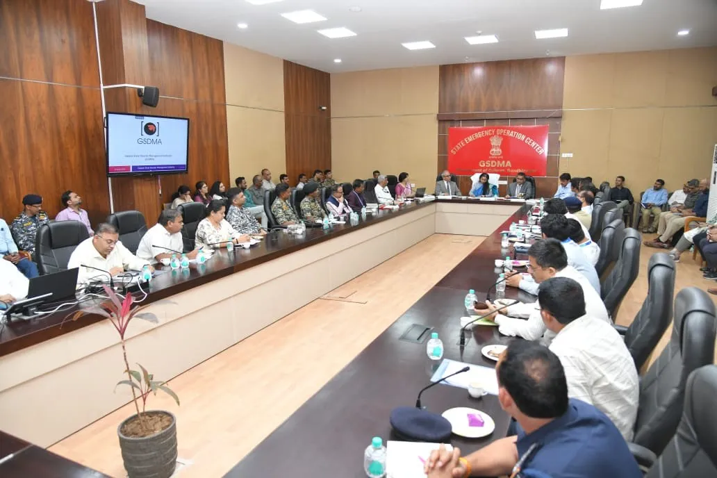 ગાંધીનગરમાં ‘ડિઝાસ્ટર પ્રિપેર્ડનેસ ઇન ગુજરાત’ પર રાષ્ટ્રીય બેઠક, રાજ્યની આપત્તિ સજ્જતાને વધુ મજબૂત બનાવવા વ્યાપક ચર્ચા 2 Gujarat Disaster Preparedness National Meeting Gandhinagar.png