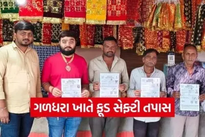 Amreli Galdhara Khodiyar Temple Food Safety Inspection