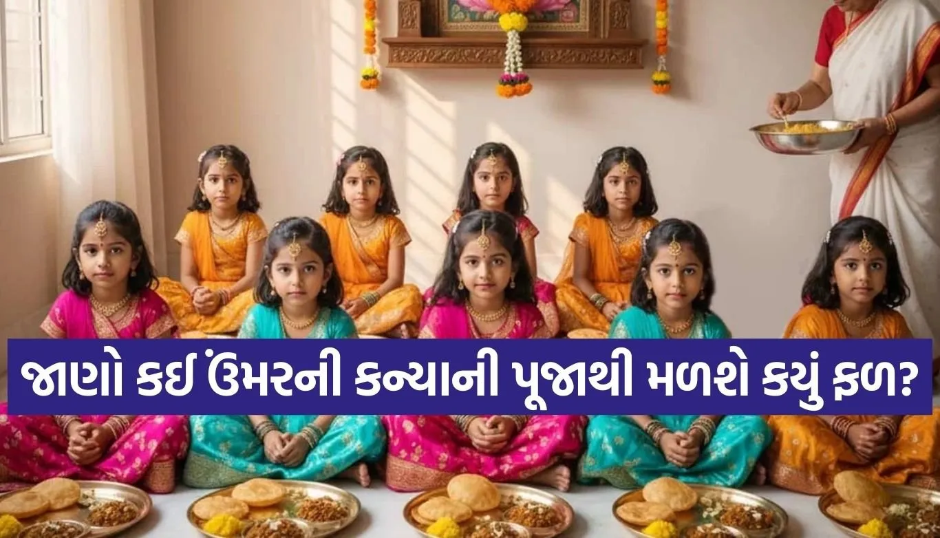 Navratri Kanya Pujan