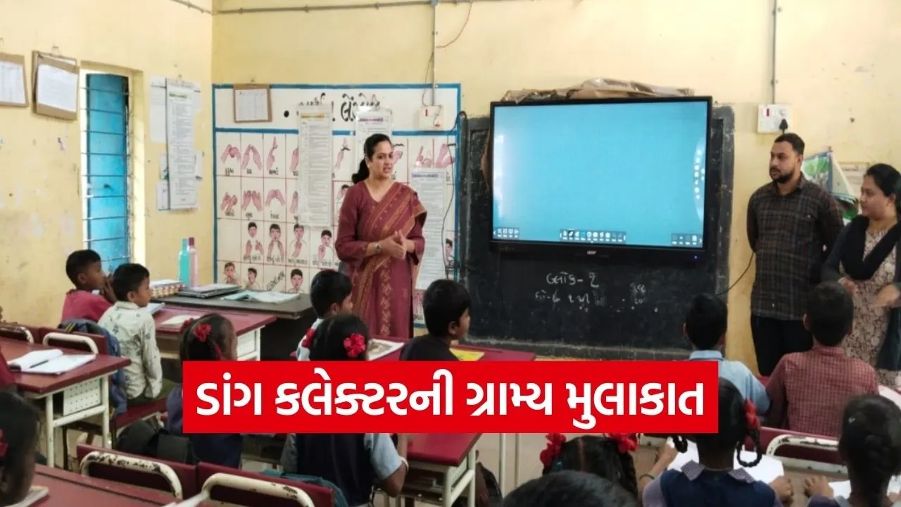 Dang Collector Shalini Duhaan Rural Field Visit 1.jpg