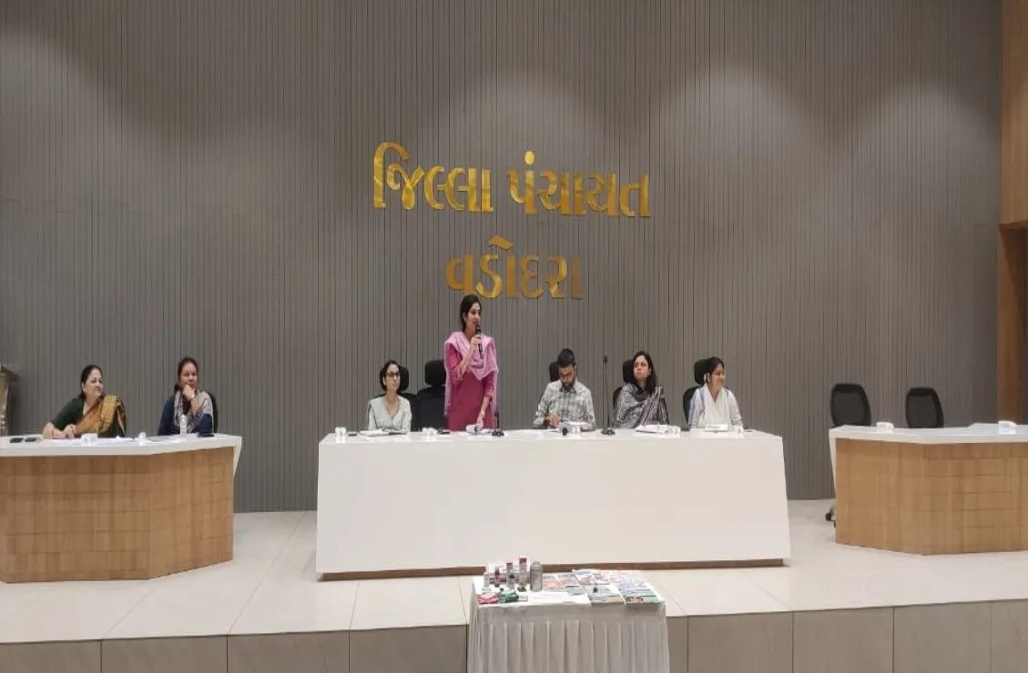 વડોદરામાં ‘કુપોષણ મુક્ત ગુજરાત અભિયાન’ અંતર્ગત અધિકારીઓ માટે વિશેષ તાલીમ શિબિર, કુપોષિત બાળકોને સુપોષિત બનાવવા માર્ગદર્શન 3 Vadodara Malnutrition Free Gujarat Campaign Training 2.jpeg