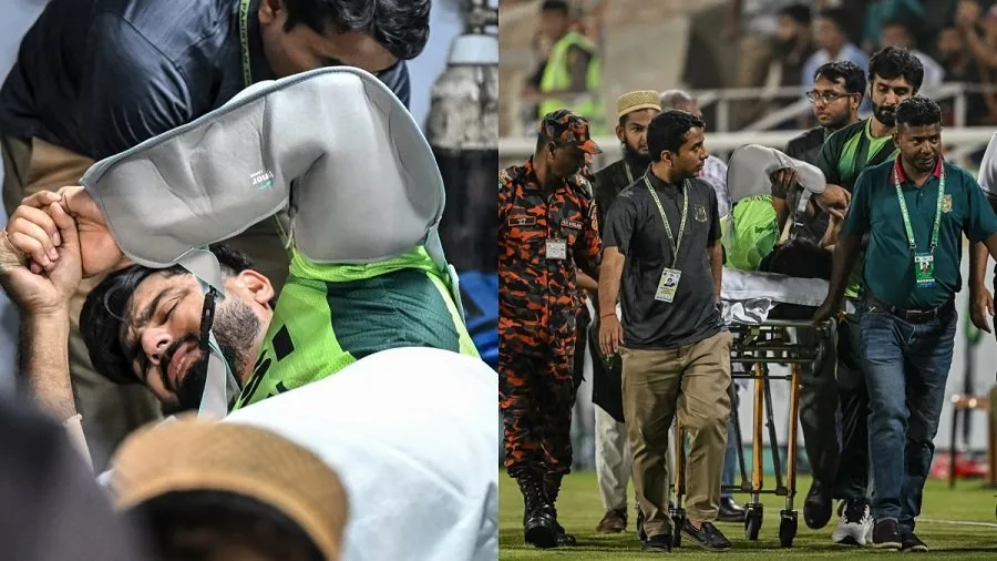 BAN vs PAK: ફિલ્ડિંગ કરતા ગંભીર ઈજા, પાકિસ્તાની ખેલાડીને મેદાન છોડવું પડ્યું 2 ban.jpg