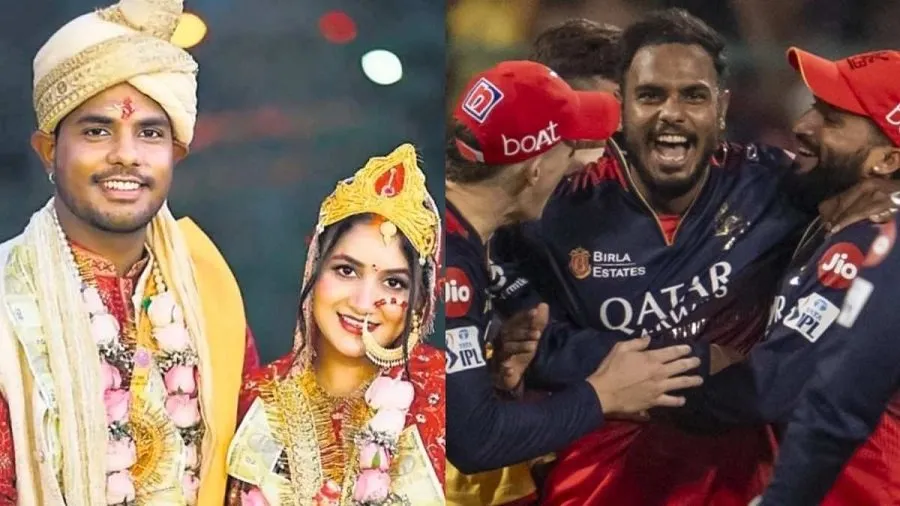 RCB ના સ્ટાર બોલર યશ દયાલે શરૂ કરી જીવનની નવી ઇનિંગ, કન્ટેન્ટ ક્રિએટર શ્વેતા પુંડીર સંગ રચાવ્યા લગ્ન 3 yash1.jpg