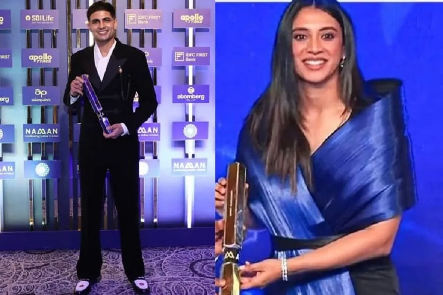 BCCI નમન એવોર્ડ્સ 2026: શુભમન ગિલ અને સ્મૃતિ મંધાના બન્યા 'ક્રિકેટર ઓફ ધ યર', જુઓ વિજેતાઓની સંપૂર્ણ યાદી 3 award1.jpg