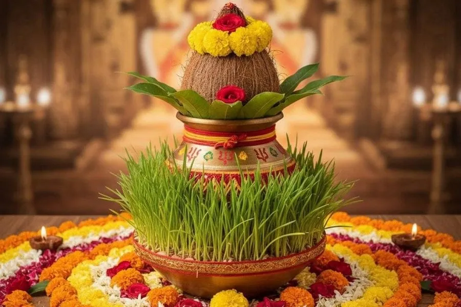 નવરાત્રિમાં આ રીતે કરો કલશ સ્થાપના, દૂર થશે તમામ ગ્રહ દોષ અને આવશે સુખ-સમૃદ્ધિ 2 Chaitra Navratri