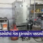 Dabhoi Domestic Gas Misuse Action Vadodara