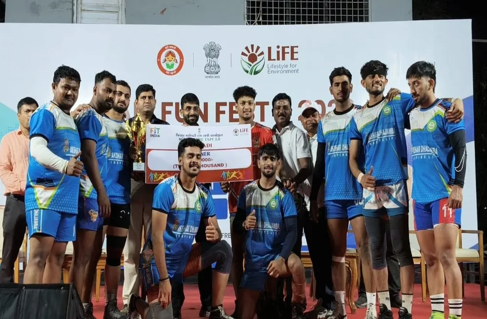 વ્યારામાં તાપી ફન ફેસ્ટ-2026માં ખેલકૂદ અને સંસ્કૃતિનો સંગમ 3 Tapi Fun Fest 2026 Healthy Gujarat Mission LiFE 2.jpeg