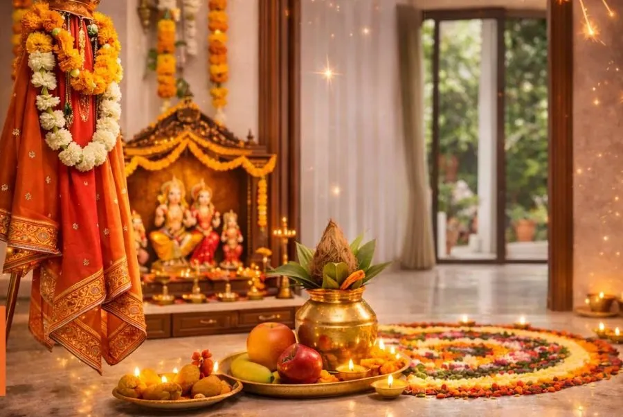 વર્ષના પહેલા દિવસે ઘરે લાવો આ ૫ વસ્તુઓ, મા લક્ષ્મીની કૃપાથી આખું વર્ષ છલકાશે તિજોરી! 2 Hindu New Year 2026