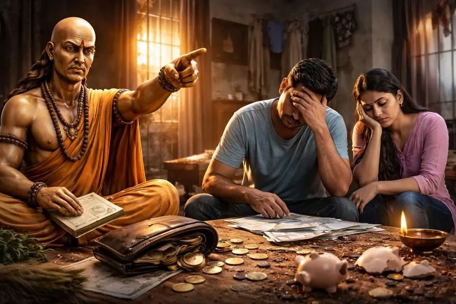 શું તમારી આ આદતો બની રહી છે કંગાળીનું કારણ? આચાર્ય ચાણક્યની આ વાતોને અવગણવી પડશે ભારે! 2 Chanakya Niti