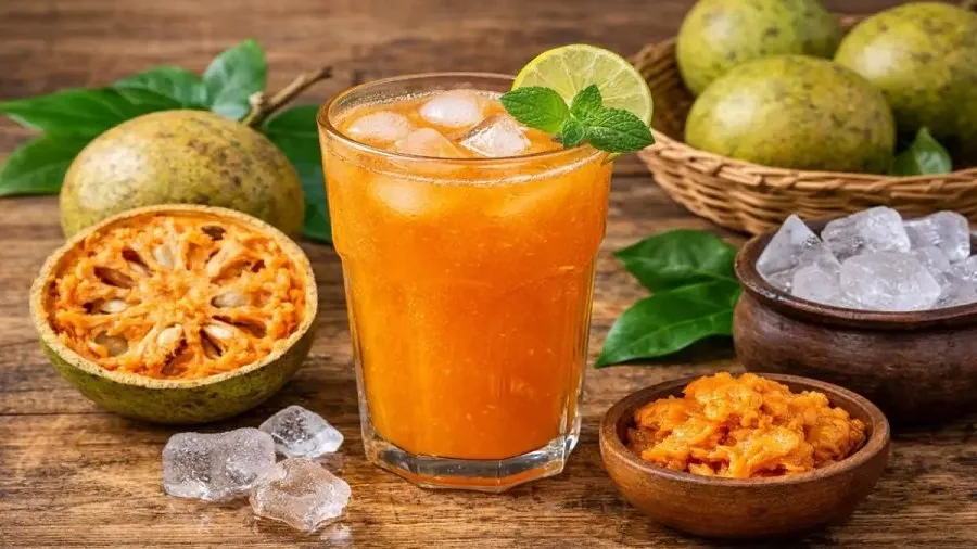 આકરી ગરમીમાં શરીર માટે આશીર્વાદ સમાન છે 'બીલાનો રસ': લૂ અને ડિહાઇડ્રેશન સામે રક્ષણ આપતું દેશી પીણું; જાણો સ્ટેપ-બાય-સ્ટેપ રેસીપી 3 Wood Apple Drink