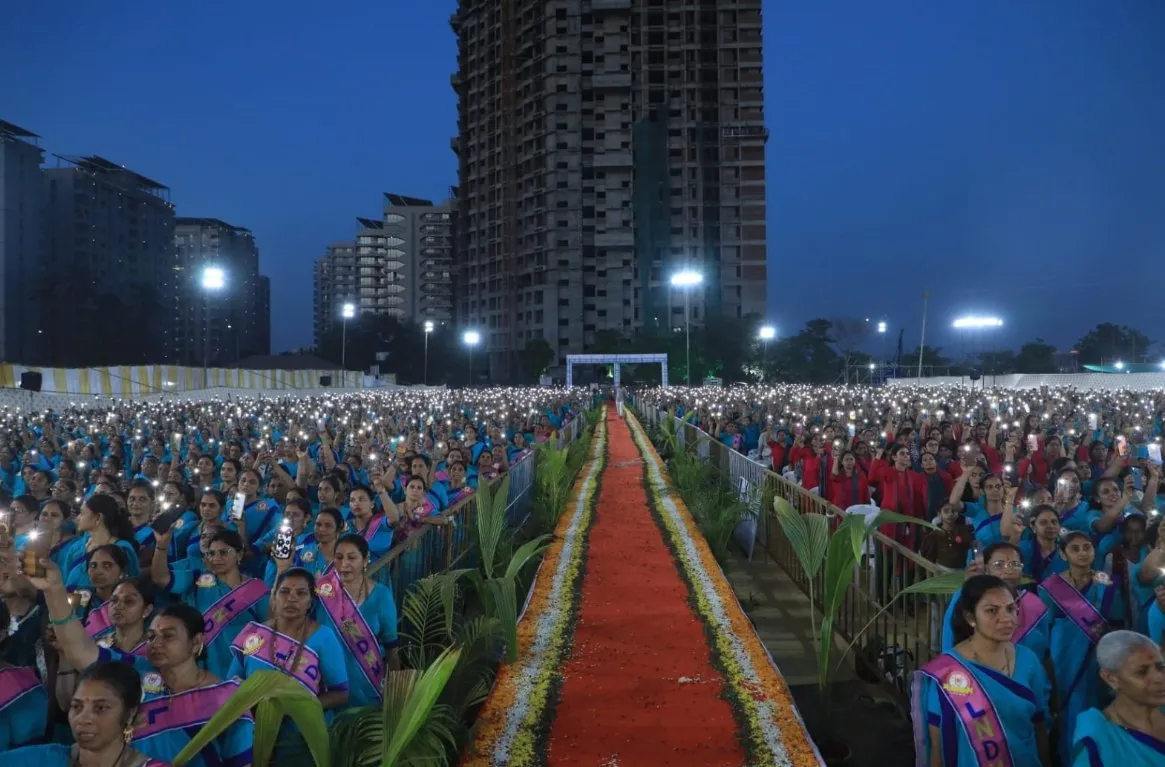 ‘ભક્તિ અને શક્તિનો સમન્વય’ આંતરરાષ્ટ્રીય મહિલા અધિવેશન, રિવાબા જાડેજાનો પ્રેરણાદાયી સંદેશ 3 rivaba jadeja women convention bhakti shakti empowerment 1.jpeg