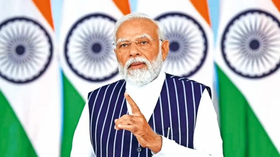 ઇંધણ કટોકટી પર સરકારની મોટી સ્પષ્ટતા: 'ભારત પાસે 60 દિવસનો સ્ટોક અનામત, નાગરિકોએ ગભરાવાની જરૂર નથી'. 2 pm modi5.jpg