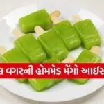 Raw Mango Ice Candy