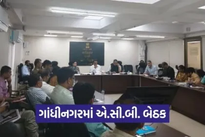 Gandhinagar ACB Anti Corruption Review Meeting 1