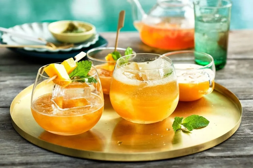 મેંગો આઈસ્ડ ટી બનાવવાની સૌથી સરળ રેસીપી 3 Mango Ice tea
