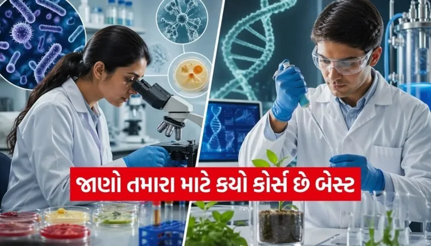 Microbiology vs Biotechnology