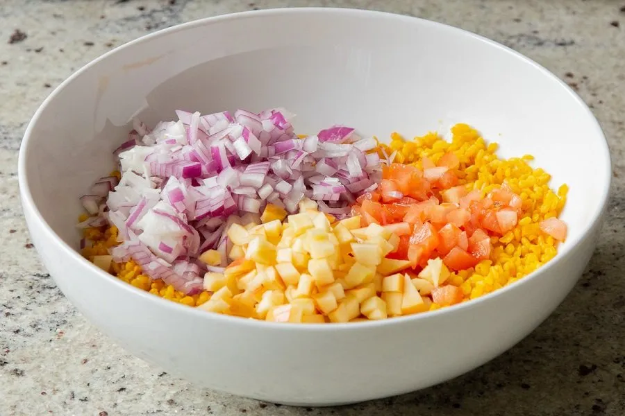 moong dal chaat