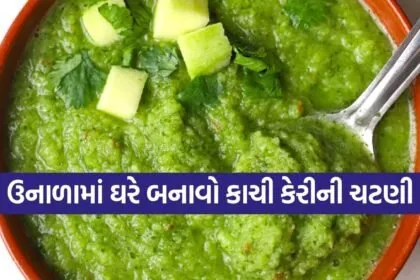 Raw mango chutney