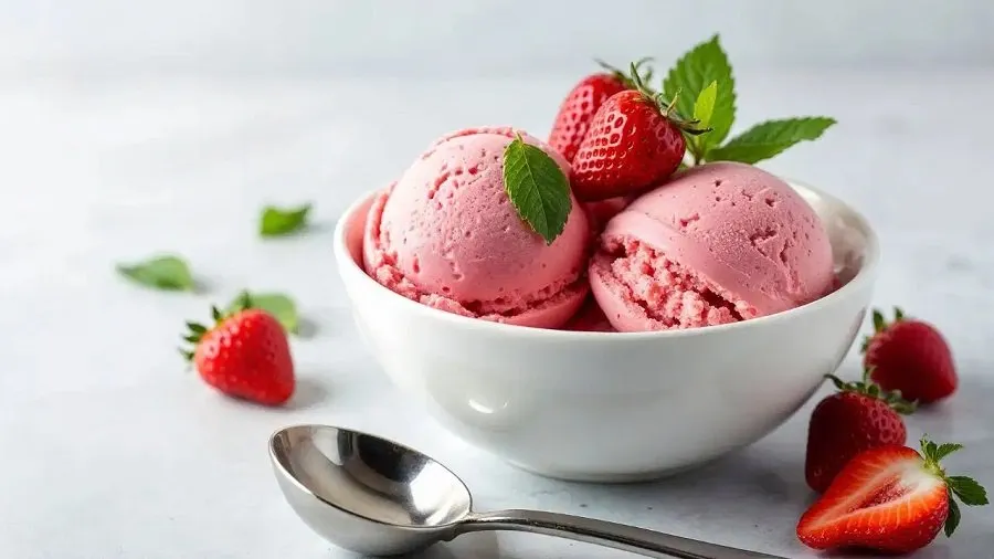 fruit ice cream