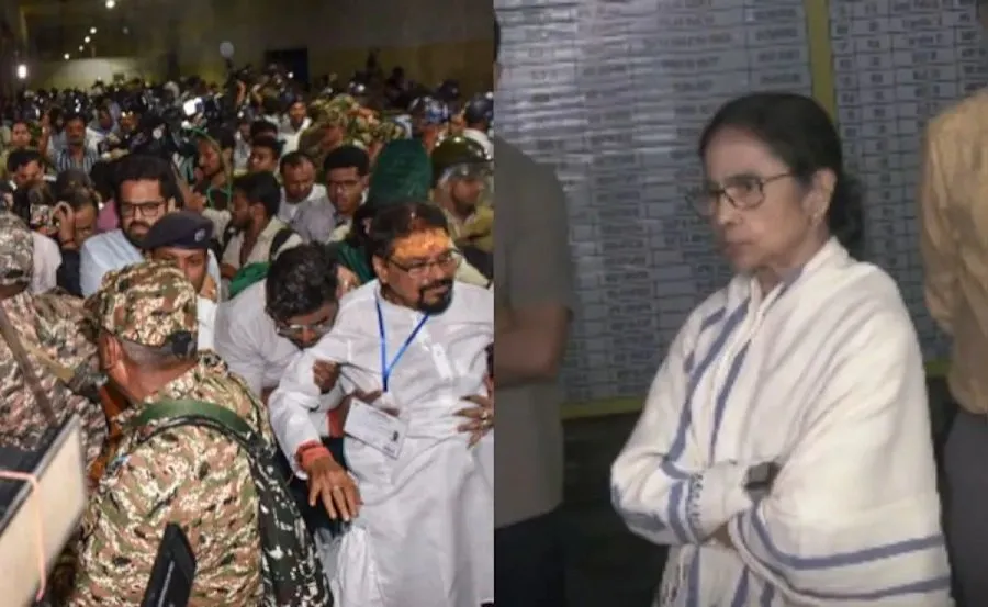બંગાળમાં મધરાતે EVM ડ્રામા: મમતા બેનર્જી પોતે પહોંચ્યા સ્ટ્રોંગરૂમ, TMCના ધરણા અને ભારે હોબાળો 2 mamata.jpg