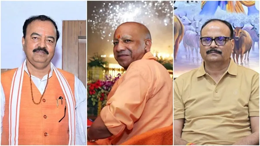 UPના રાજકારણમાં 'રિલ' વોર: અખિલેશ યાદવના કટાક્ષ પર મૌર્ય-પાઠકની જોડીનો જોરદાર પલટવાર 2 bjp4.jpg