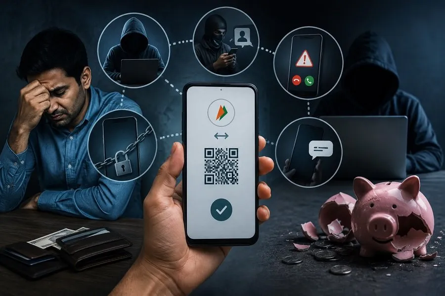 શું તમે પણ QR કોડ સ્કેન કરીને પૈસા મેળવો છો? થઈ જજો સાવધ, નહીંતર પસ્તાવાનો વારો આવશે 2 UPI Fraud