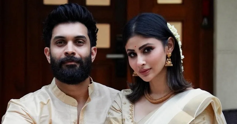 Mouni Roy and Suraj