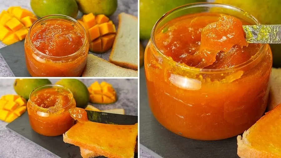 homemade mango jam
