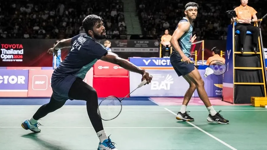 થાઈલેન્ડ ઓપન 2026: સાત્વિક-ચિરાગની જોડીની ફાઇનલમાં ધમાકેદાર એન્ટ્રી, ત્રીજા ટાઇટલ તરફ મક્કમ કદમ 2 bat.jpg