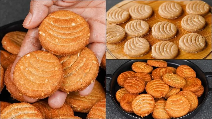 બજારના મોંઘા બિસ્કિટને કહો બાય-બાય! રસોડાની માત્ર ૫ વસ્તુઓથી ઘરે જ બનાવો સુપર ક્રિસ્પી બિસ્કિટ 2 Wheat Flour Biscuit